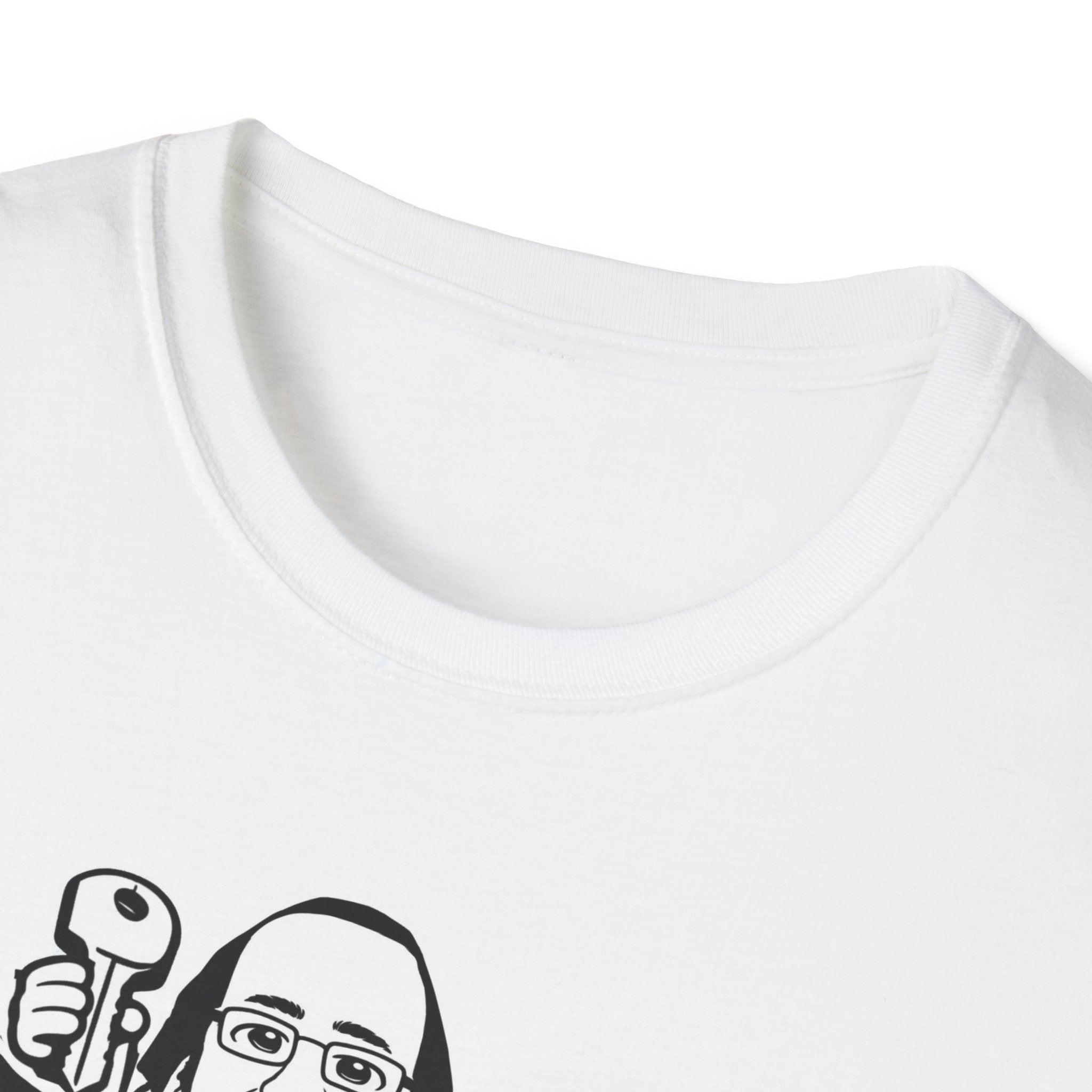 Developer Mascot T‑Shirt – "Moshe The Dev" Cartoon Tee for Programmers