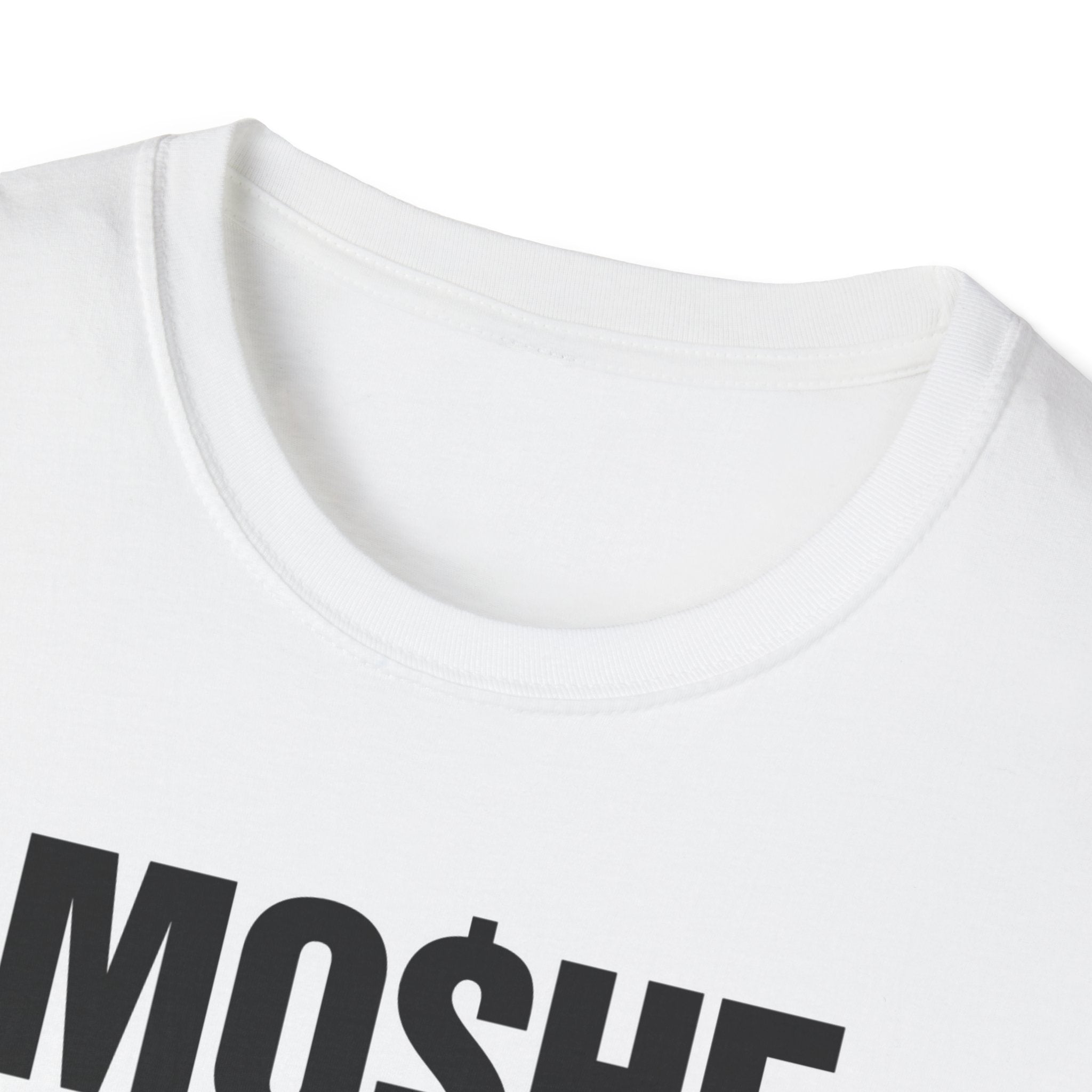 "Moshe The Dev" Text Tee