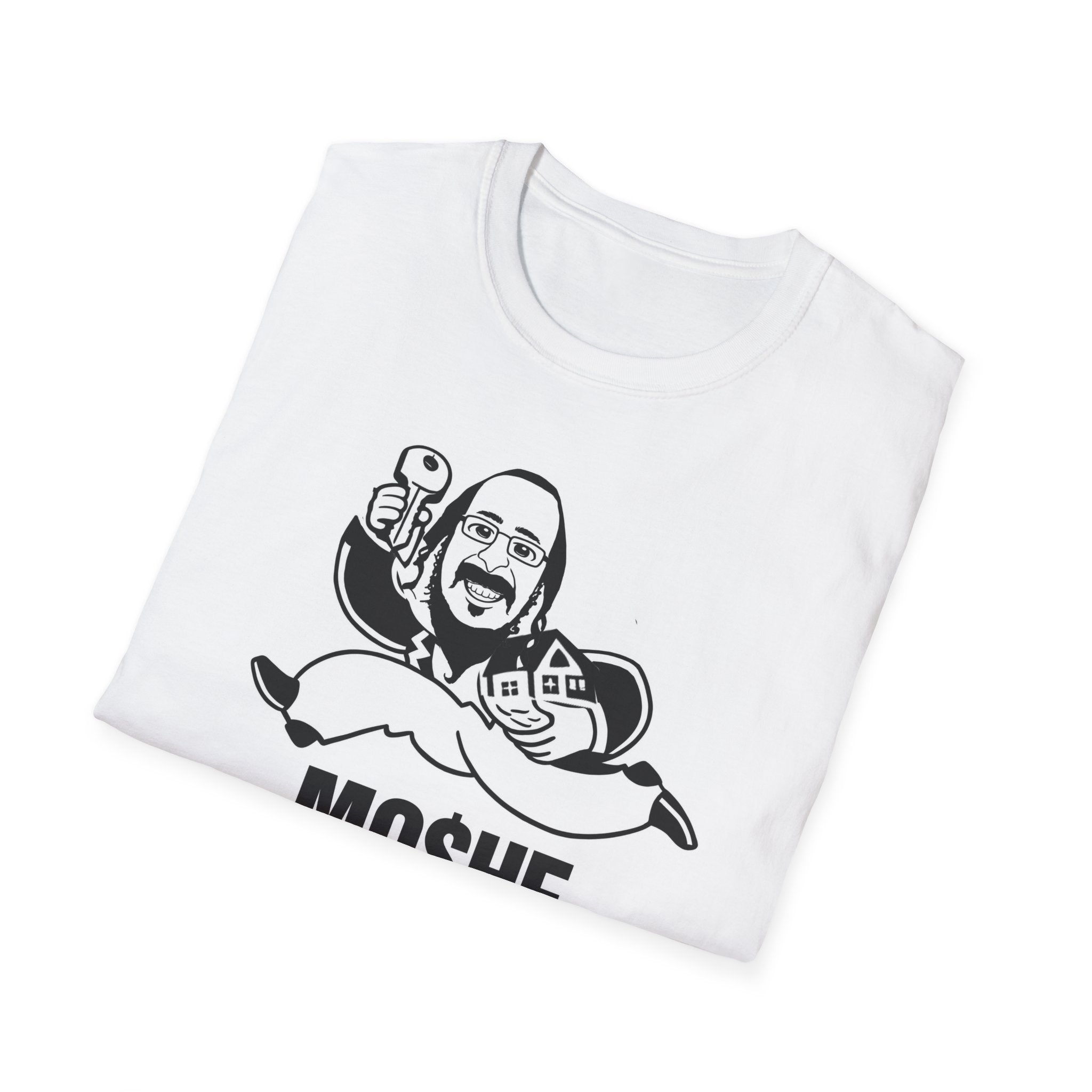 Developer Mascot T‑Shirt – "Moshe The Dev" Cartoon Tee for Programmers